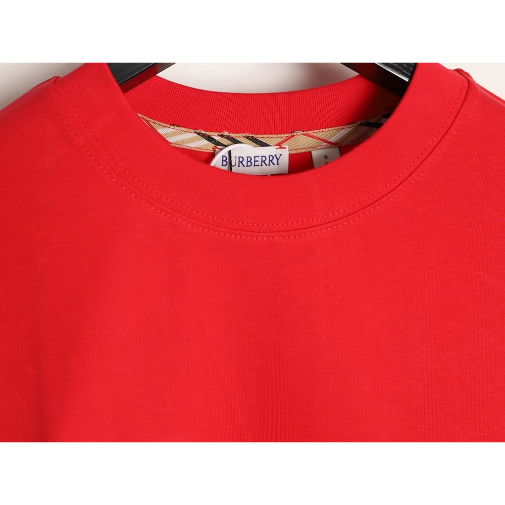 Burberry Heart Letter Embroidered Round Neck Short Sleeve T-shirt TSK1,Burberry