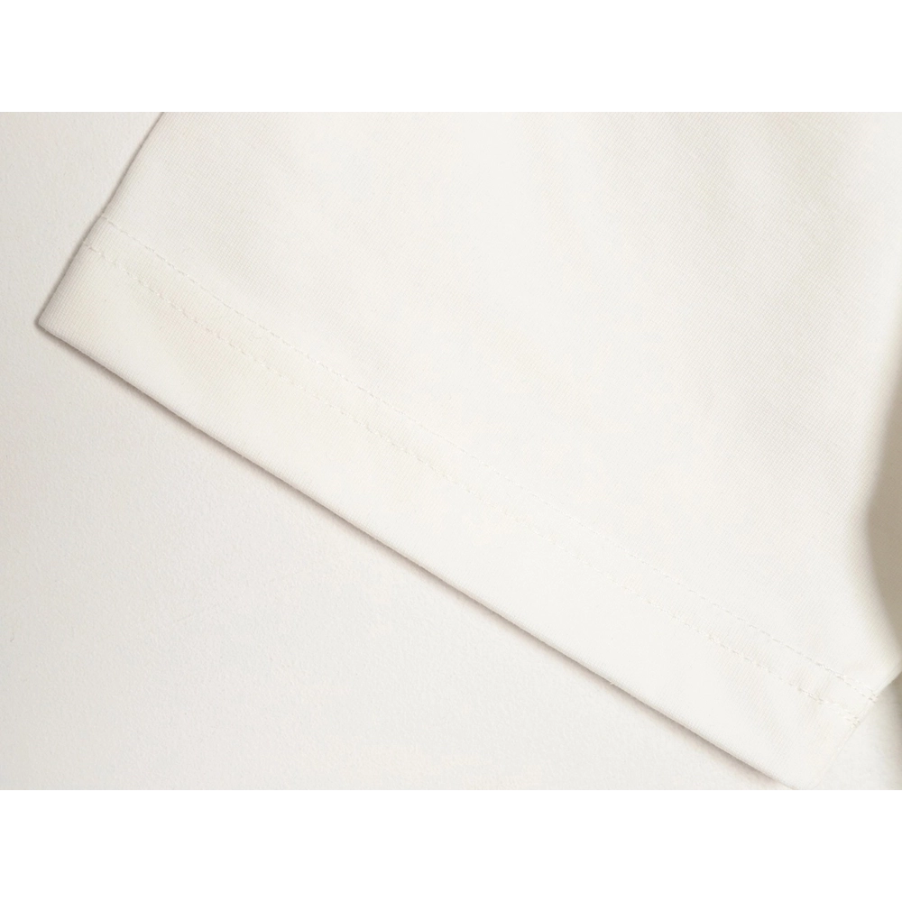 Burberry Heart Letter Embroidered Round Neck Short Sleeve T-shirt,Burberry