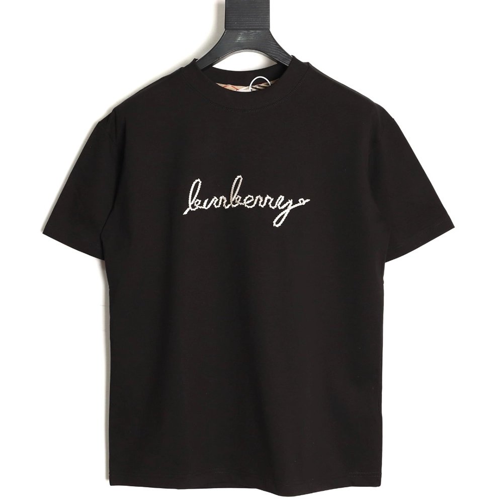 Burberry Warhorse Embroidered Round Neck Short Sleeve T-Shirt TSK1,Burberry