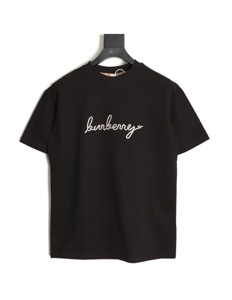 Burberry Warhorse Embroidered Round Neck Short Sleeve T-Shirt TSK1,Burberry