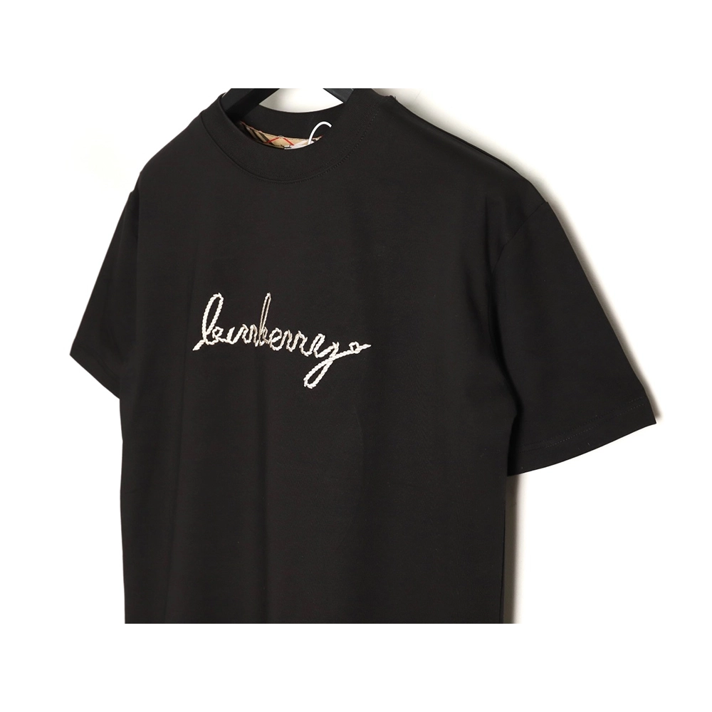 Burberry Warhorse Embroidered Round Neck Short Sleeve T-Shirt TSK1,Burberry
