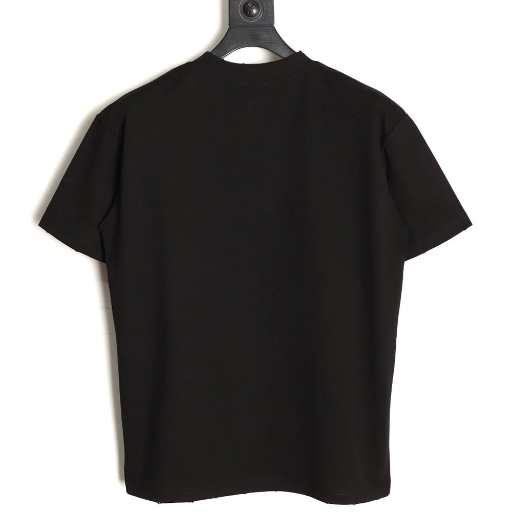 Dior gradient letter round neck short sleeve T-shirt TSK1,Dior