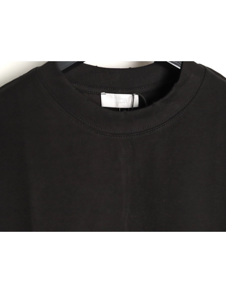 Dior gradient letter round neck short sleeve T-shirt TSK1,Dior