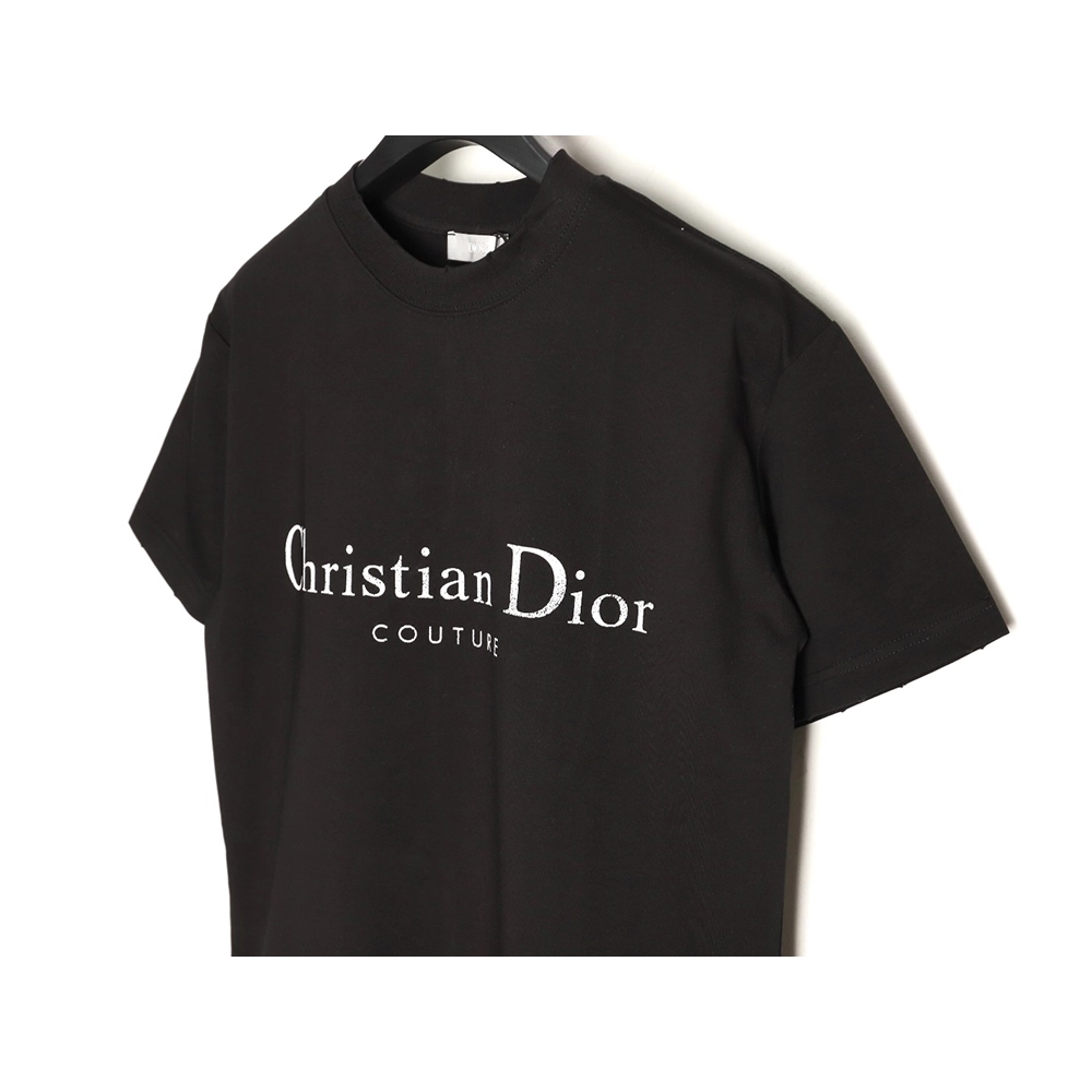 Dior gradient letter round neck short sleeve T-shirt TSK1,Dior