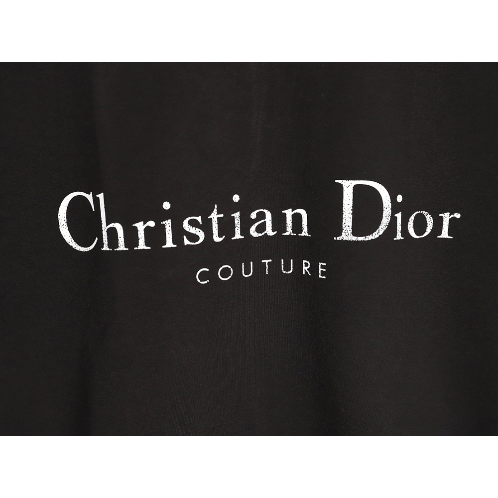 Dior gradient letter round neck short sleeve T-shirt TSK1,Dior