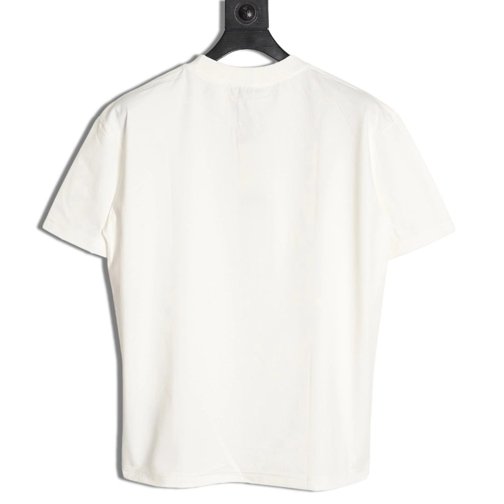 Dior gradient letter round neck short sleeve T-shirt,Dior