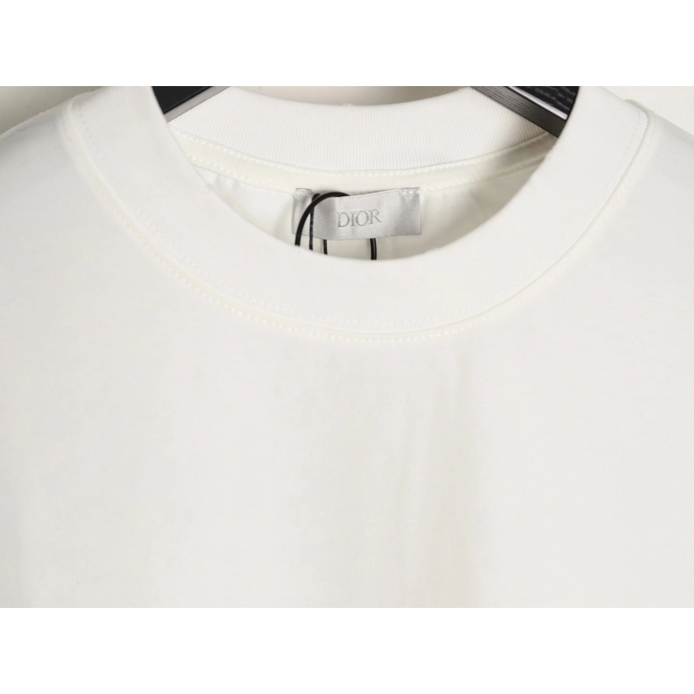 Dior gradient letter round neck short sleeve T-shirt,Dior