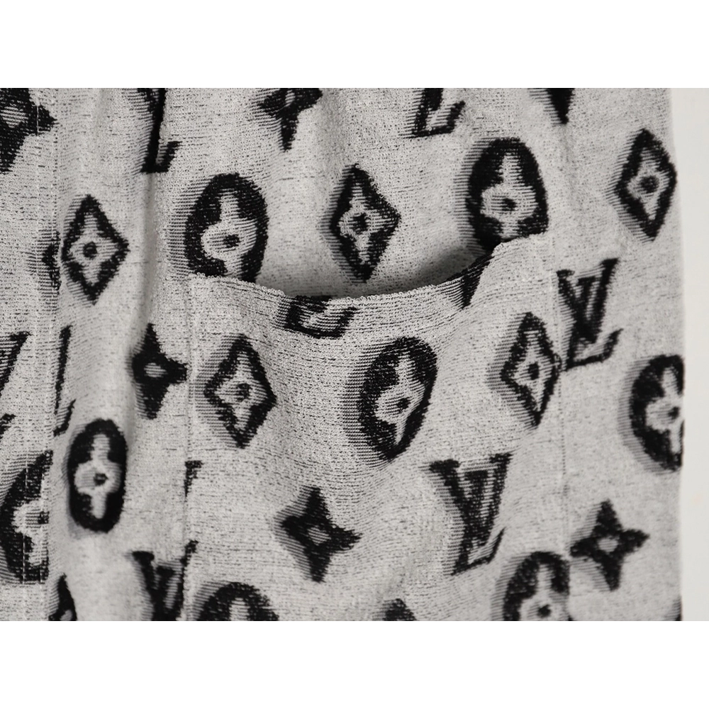 Louis Vuitton all-over monogram logo jacquard shorts TSK1,Louis Vuitton