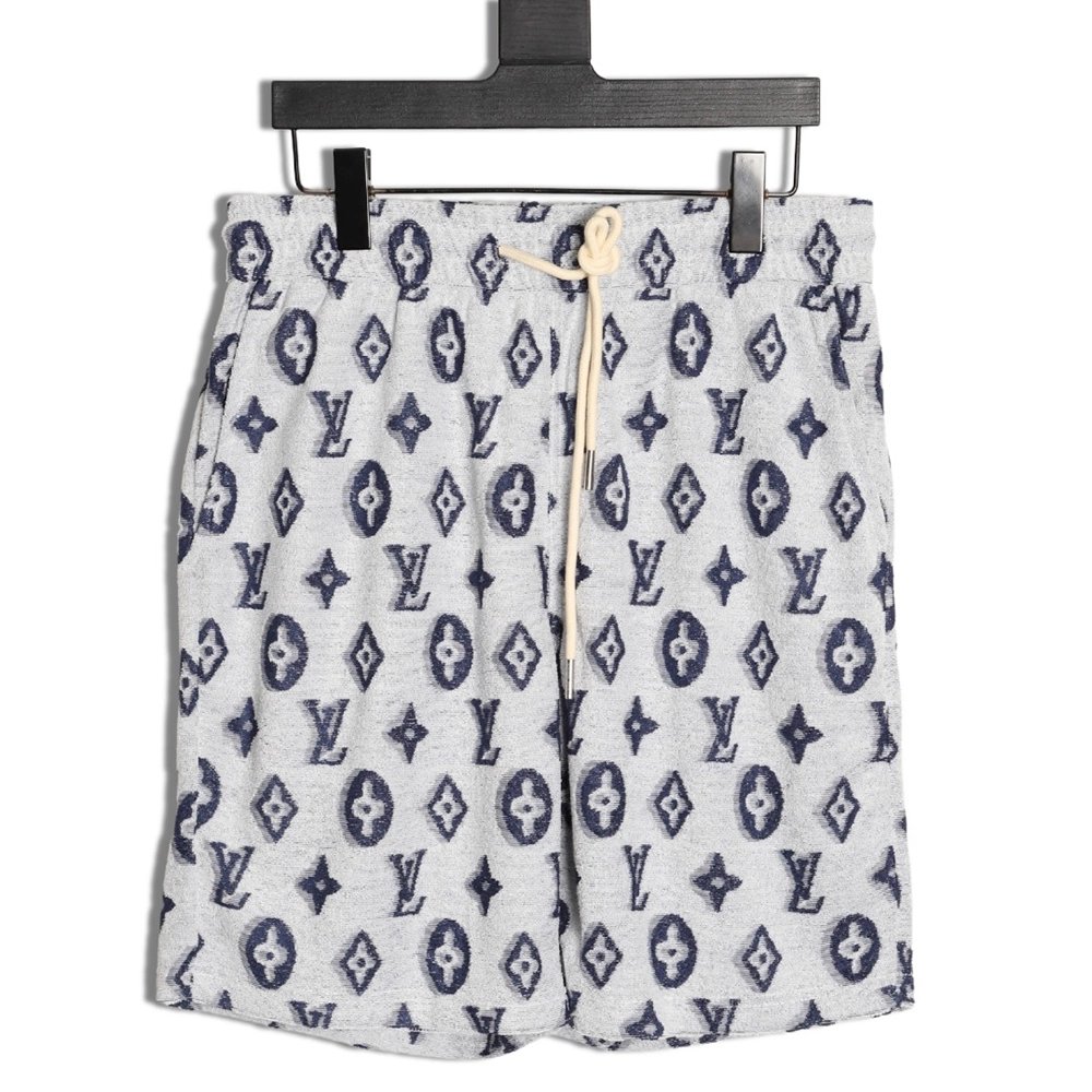Louis Vuitton all-over monogram logo jacquard shorts,Louis Vuitton