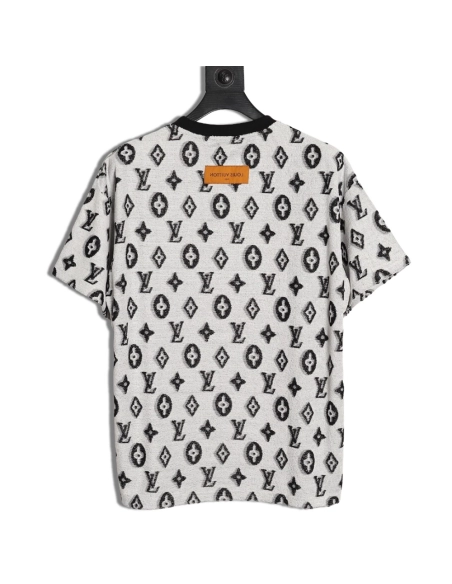 Louis Vuitton all-over monogram logo jacquard towel T-shirt TSK1,Louis Vuitton