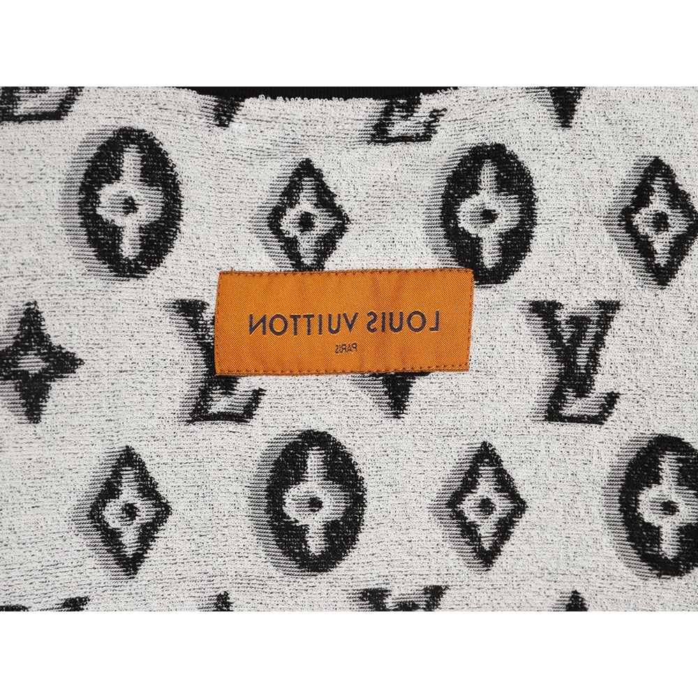 Louis Vuitton all-over monogram logo jacquard towel T-shirt TSK1,Louis Vuitton