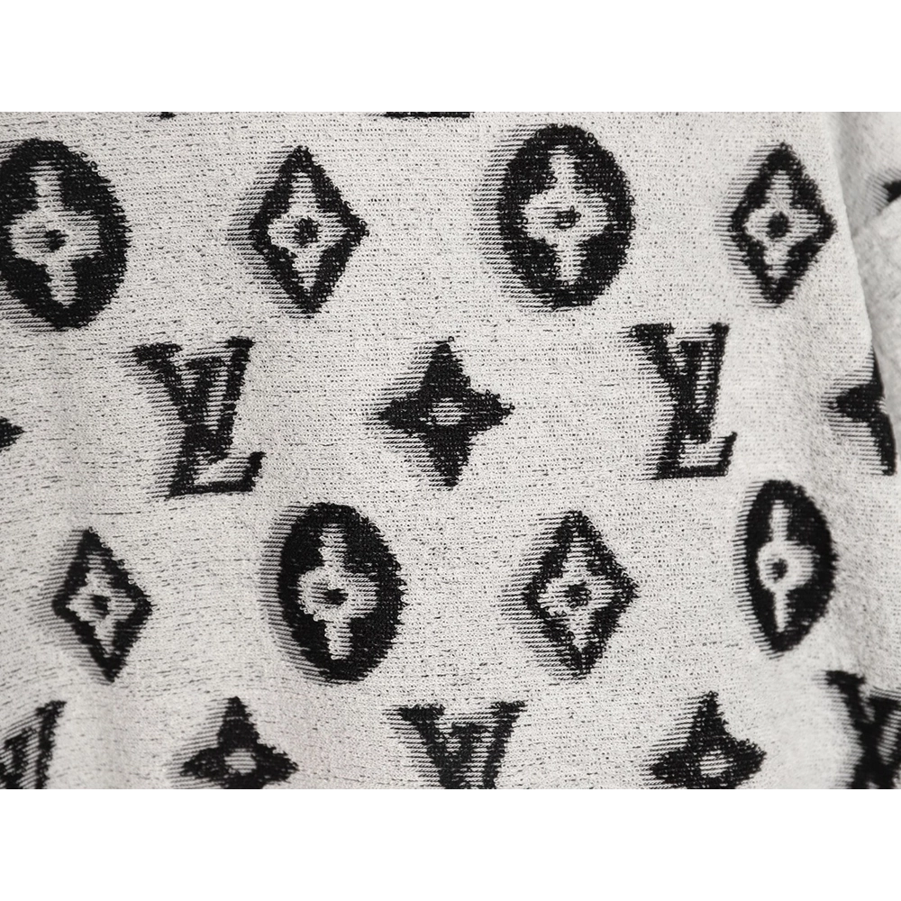 Louis Vuitton all-over monogram logo jacquard towel T-shirt TSK1,Louis Vuitton