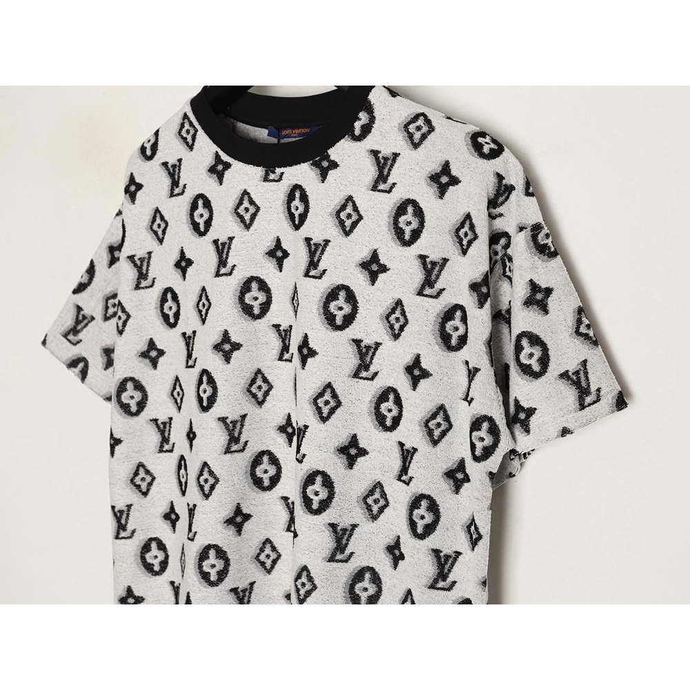 Louis Vuitton all-over monogram logo jacquard towel T-shirt TSK1,Louis Vuitton