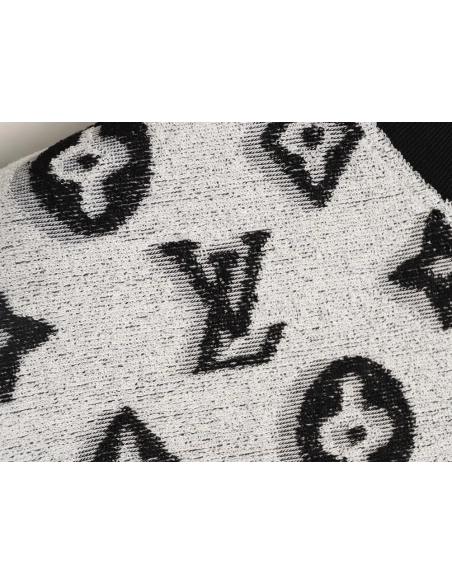 Louis Vuitton all-over monogram logo jacquard towel T-shirt TSK1,Louis Vuitton