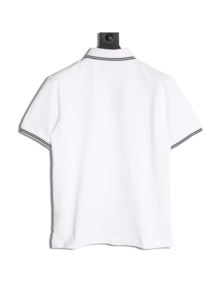 Dior embroidered logo short-sleeved polo shirt,Dior