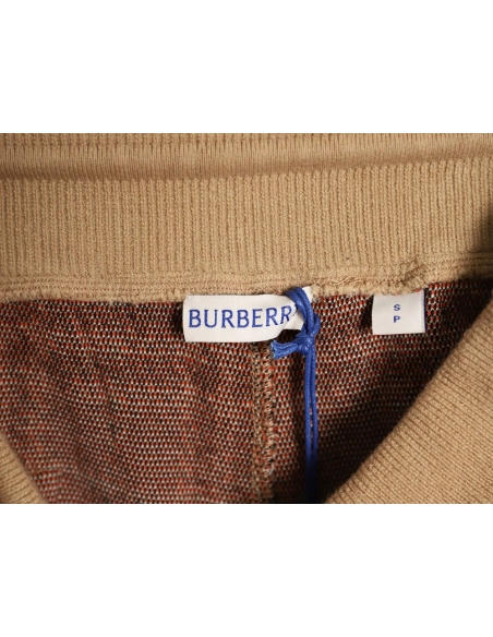 Burberry Yellow Check Cotton Blend Check Shorts,Burberry