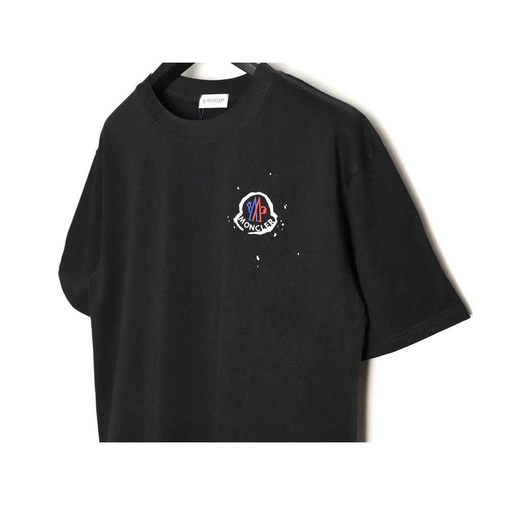 Moncler graffiti logo short-sleeved T-shirt TSK1,Moncler