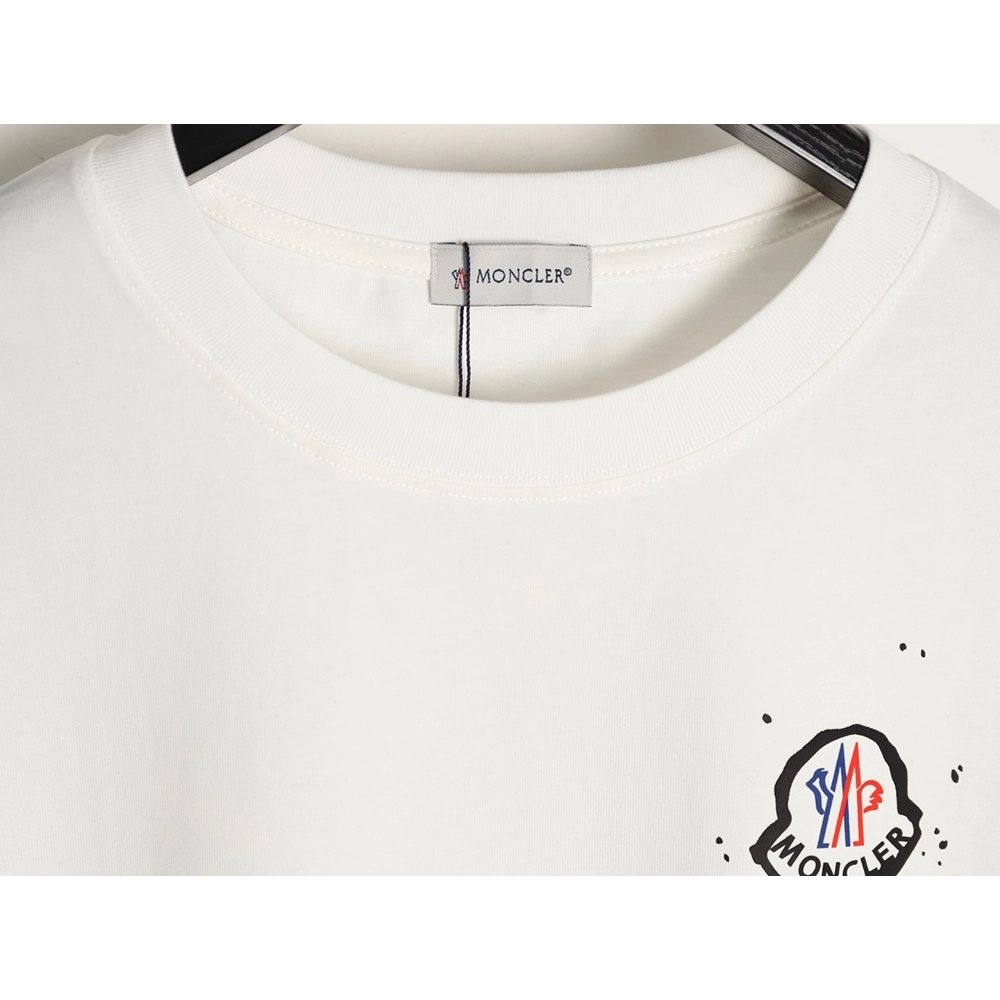 Moncler graffiti logo short-sleeved T-shirt,Moncler