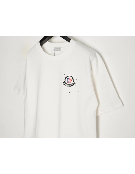Moncler graffiti logo short-sleeved T-shirt,Moncler
