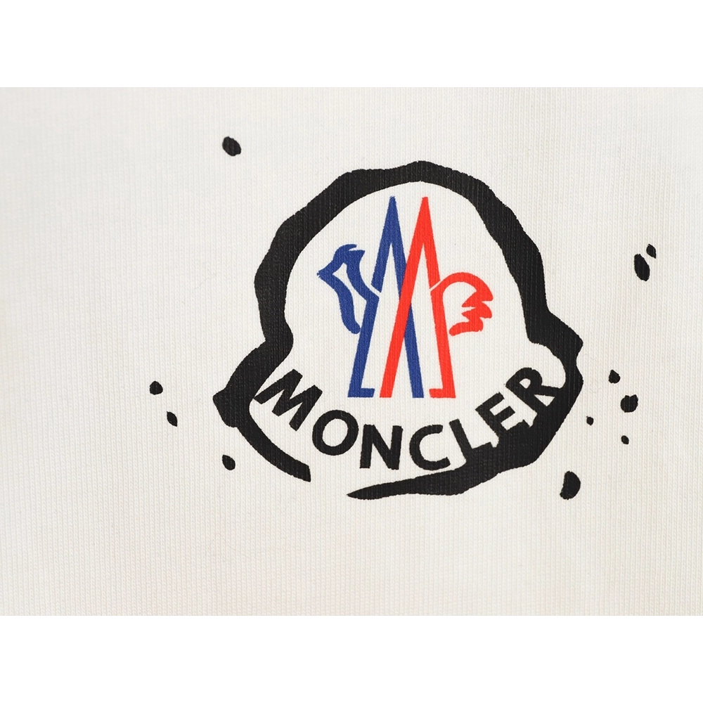 Moncler graffiti logo short-sleeved T-shirt,Moncler