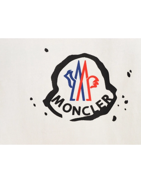Moncler graffiti logo short-sleeved T-shirt,Moncler