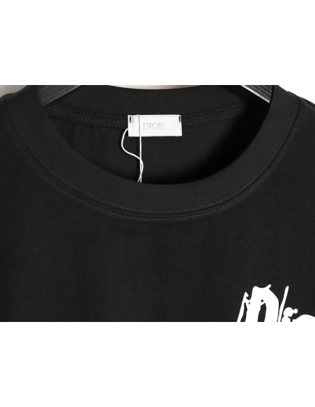 Dior Paper Plane Short-Sleeved T-Shirt TSK1,Dior