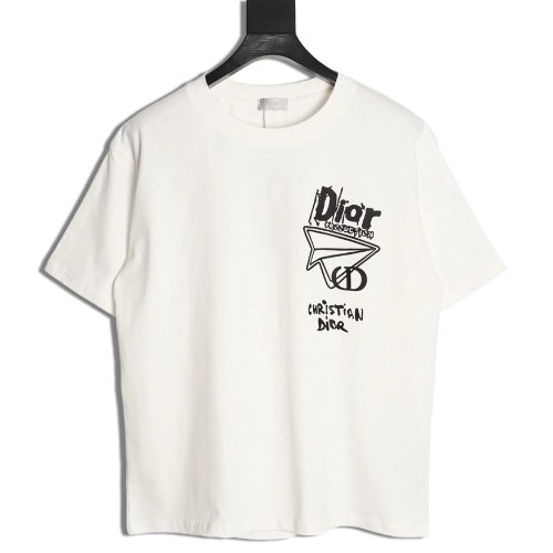 Dior Paper Plane Short-Sleeved T-Shirt,Dior