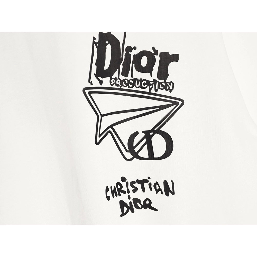 Dior Paper Plane Short-Sleeved T-Shirt,Dior