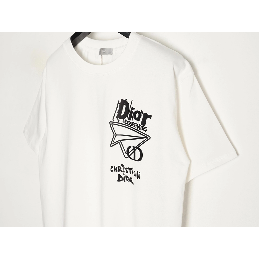 Dior Paper Plane Short-Sleeved T-Shirt,Dior