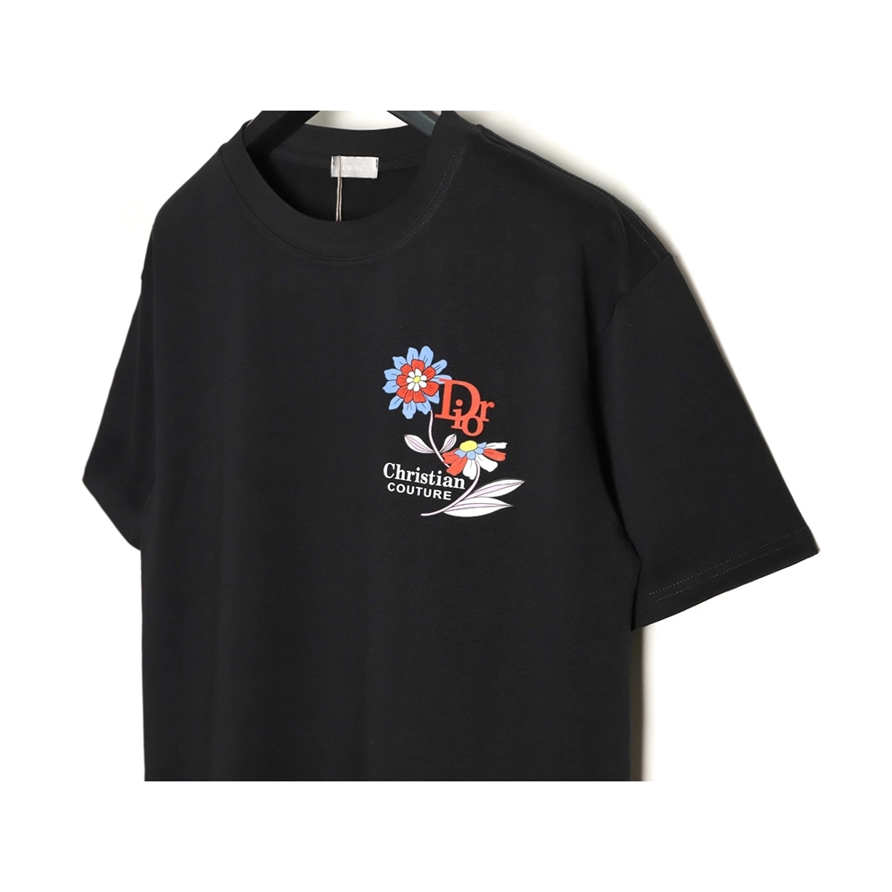 Dior floral short-sleeved T-shirt TSK1,Dior
