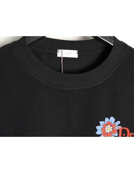 Dior floral short-sleeved T-shirt TSK1,Dior