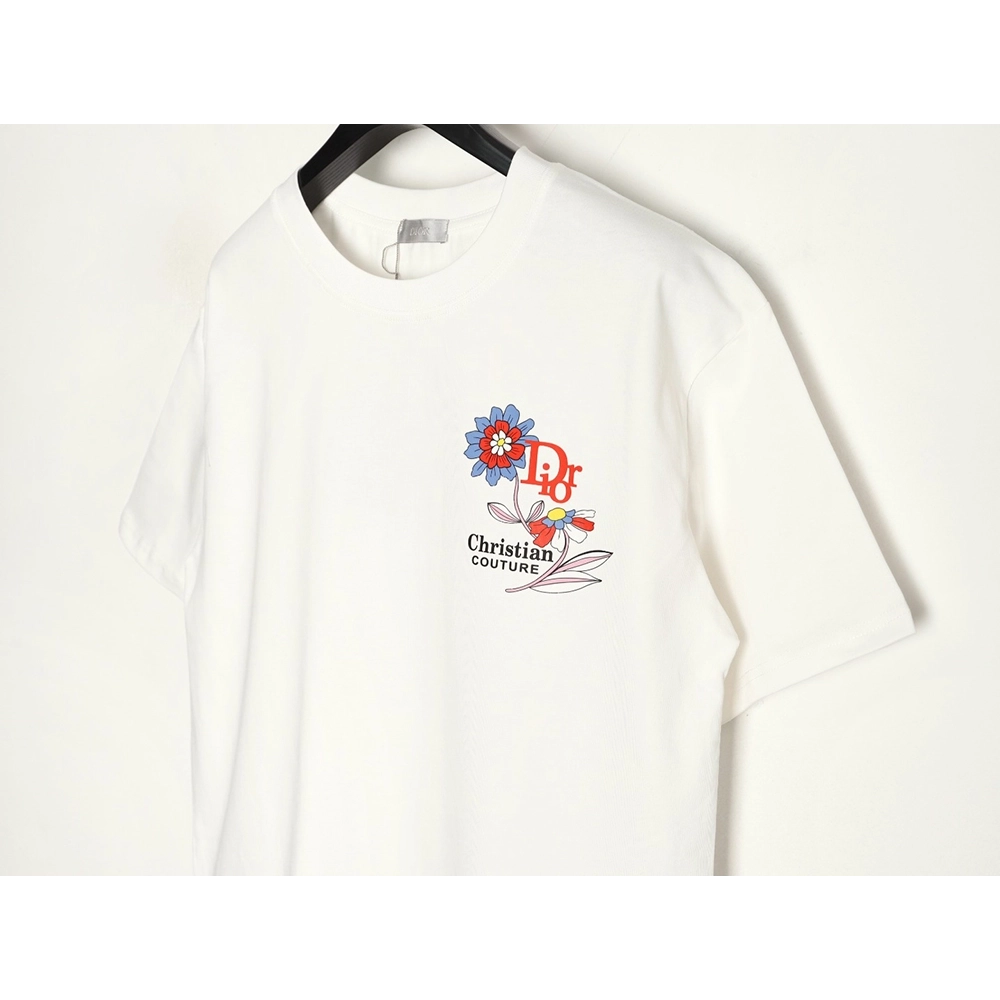 Dior floral short-sleeved T-shirt,Dior