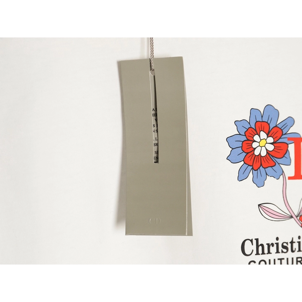 Dior floral short-sleeved T-shirt,Dior