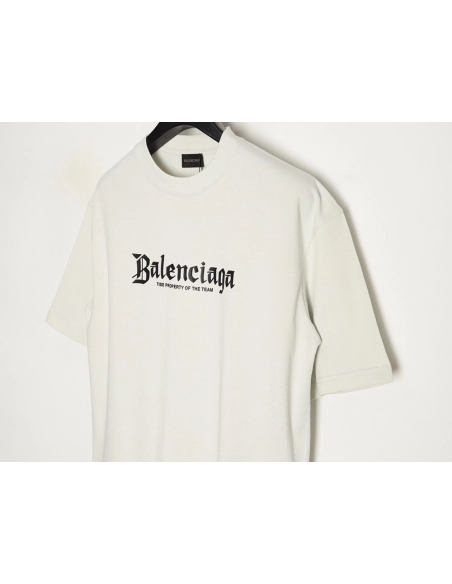 Balenciaga Gutter lettering short-sleeved T-shirt,Balenciaga