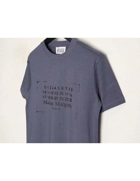 Maison Margiela number short-sleeved T-shirt TSK1,MAISON MARGIELA