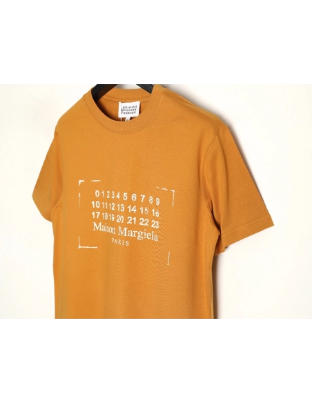 Maison Margiela number short-sleeved T-shirt,MAISON MARGIELA