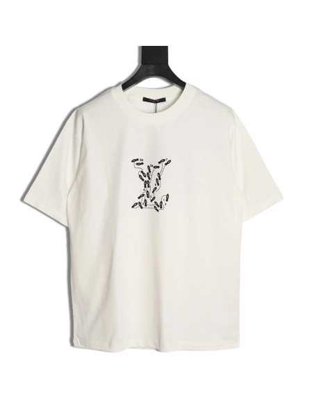 Louis Vuitton puff print short-sleeved T-shirt,Louis Vuitton