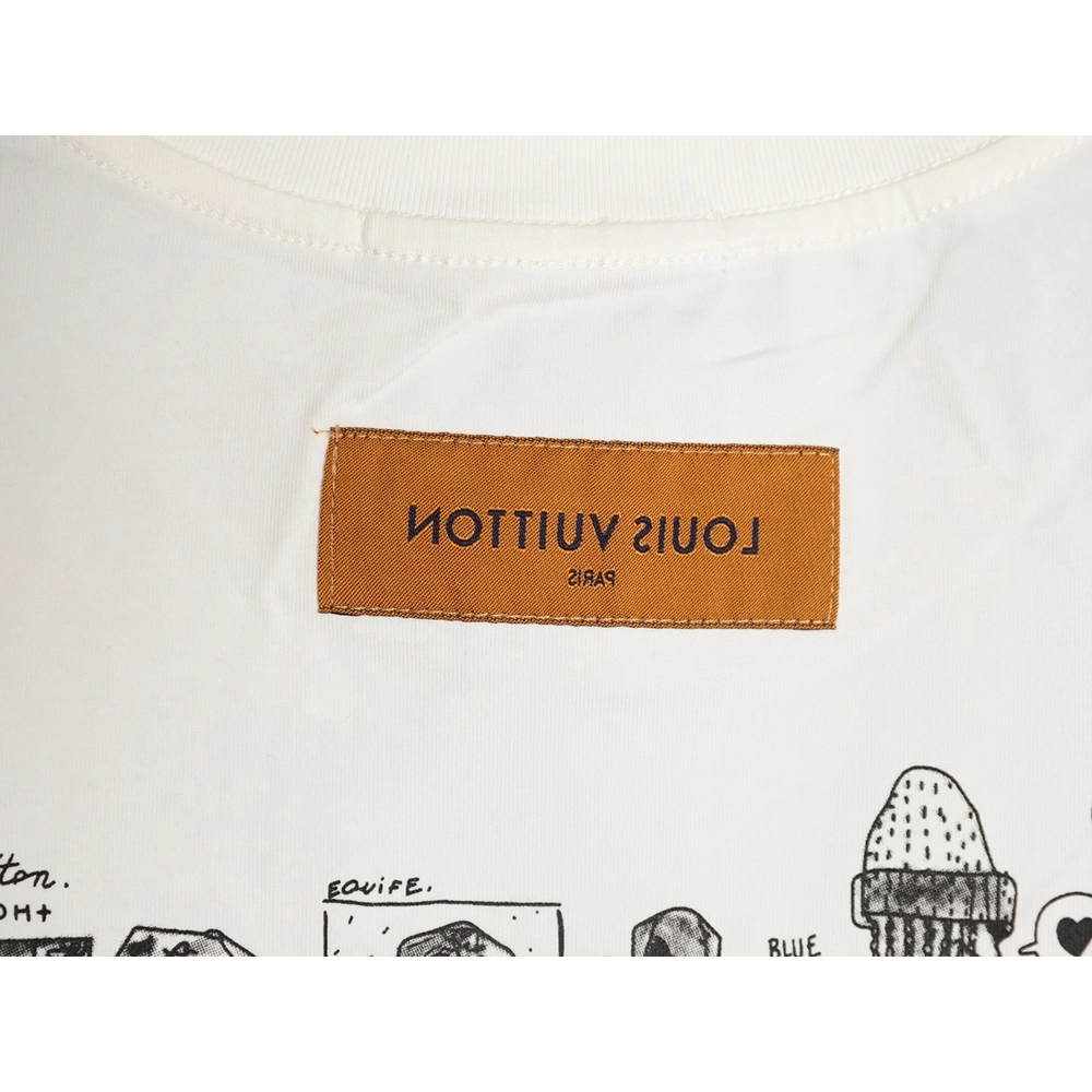 Louis Vuitton puff print short-sleeved T-shirt,Louis Vuitton