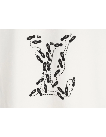 Louis Vuitton puff print short-sleeved T-shirt,Louis Vuitton