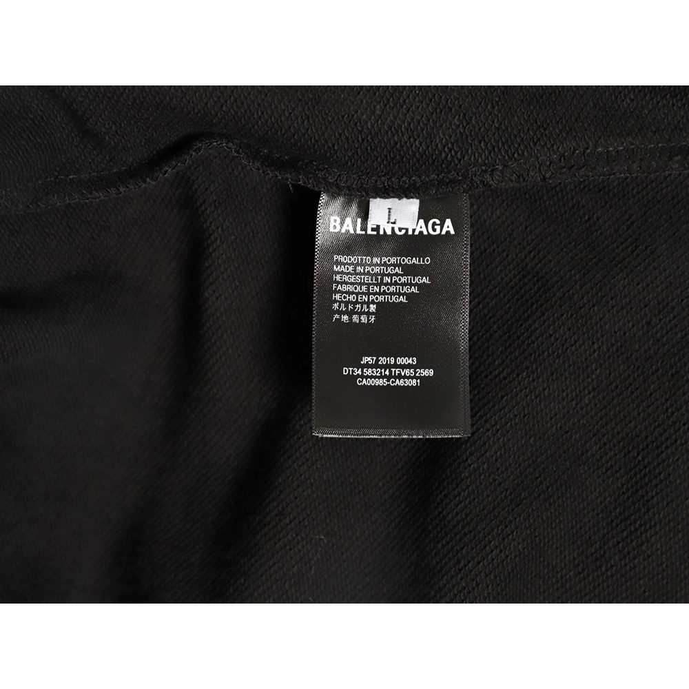 Balenciaga masking tape printed shorts TSK1,Balenciaga