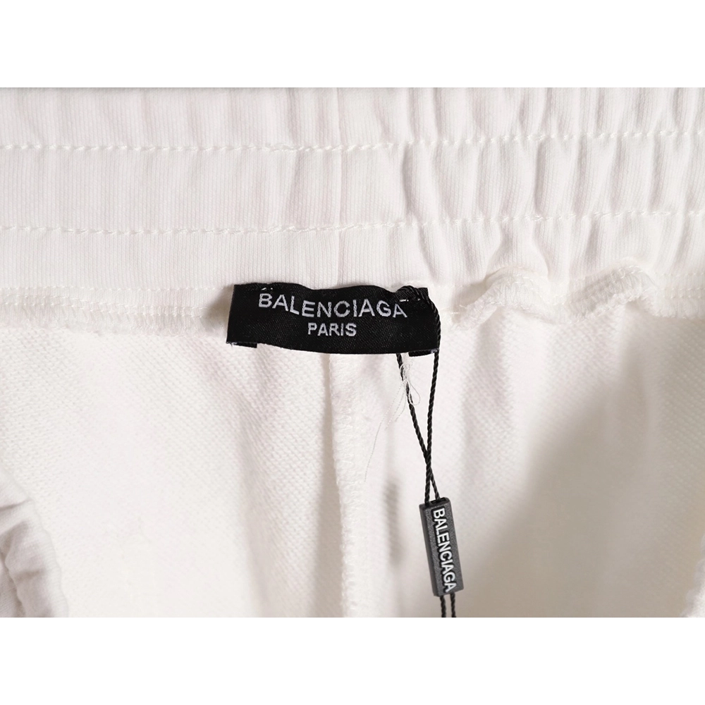 Balenciaga masking tape printed shorts,Balenciaga