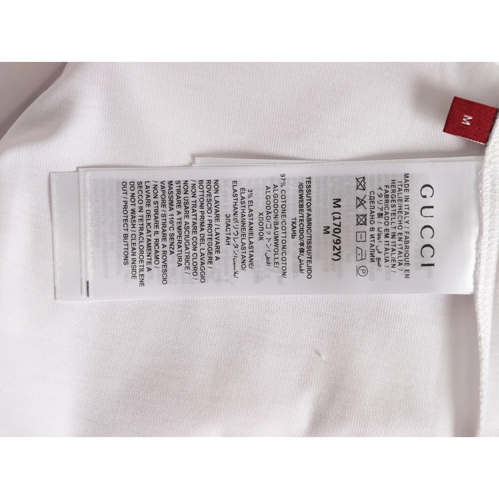 Gucci 1921 lettering logo short sleeves,Gucci