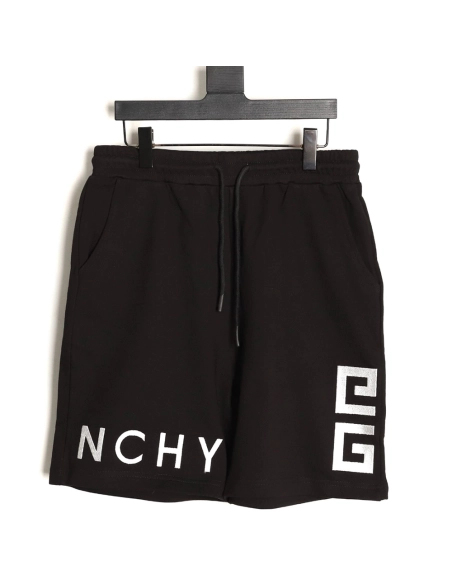Givenchy embroidered logo shorts TSK1,Givenchy