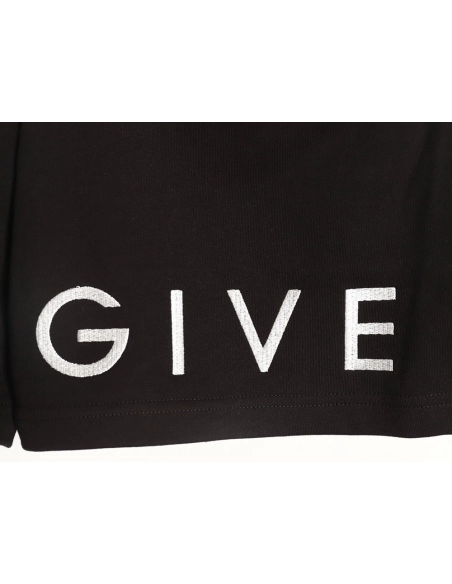 Givenchy embroidered logo shorts TSK1,Givenchy