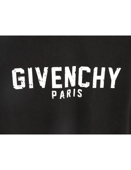 Givenchy three-dimensional laminated letter short sleeves TSK1,Givenchy