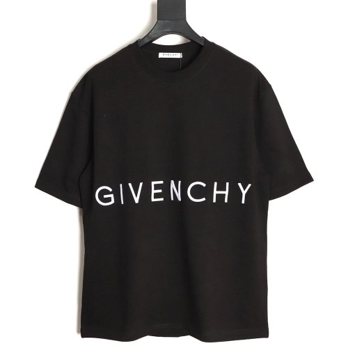 Givenchy embroidered logo short-sleeved shirt TSK1,Givenchy