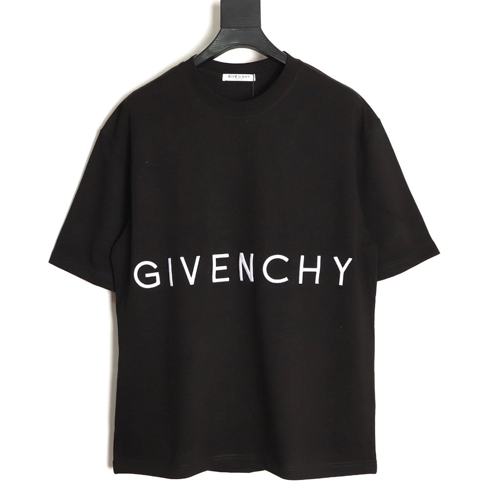 Givenchy embroidered logo short-sleeved shirt TSK1,Givenchy