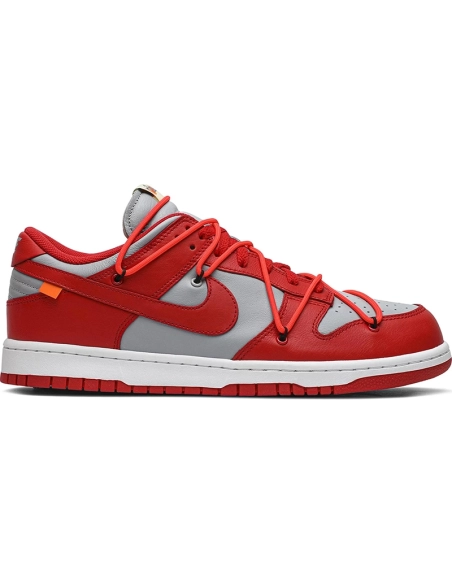 OffWhite x Dunk Low University Red,Dunk SB,NIKE SHOES Reps
