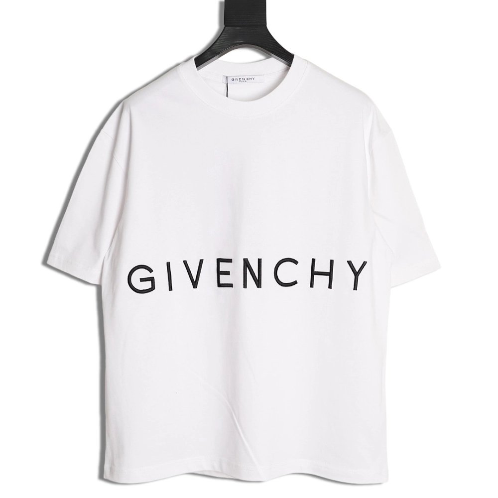 Givenchy embroidered logo short-sleeved shirt,Givenchy