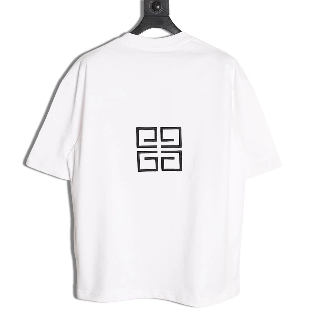 Givenchy embroidered logo short-sleeved shirt,Givenchy